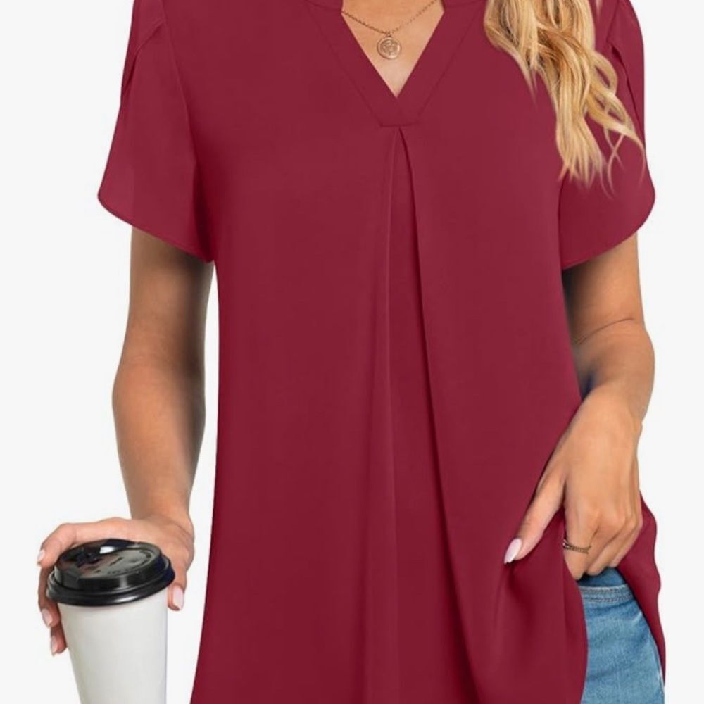Nwot Women's Burgundy Top